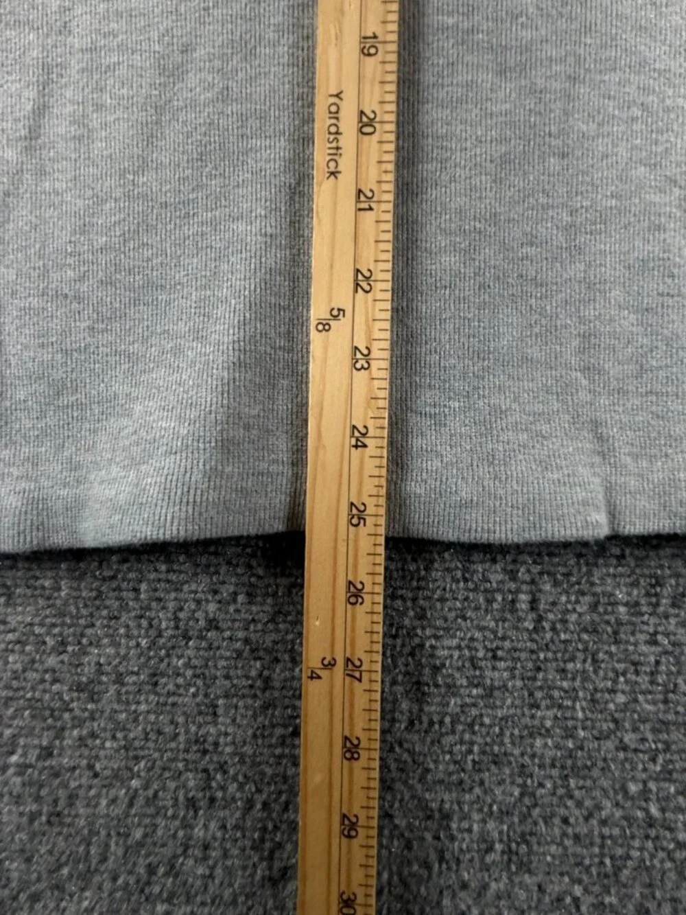 Polo Ralph Lauren Light Gray Pullover Cotton 1/4 Zip Sweater Men Large Knit Pony